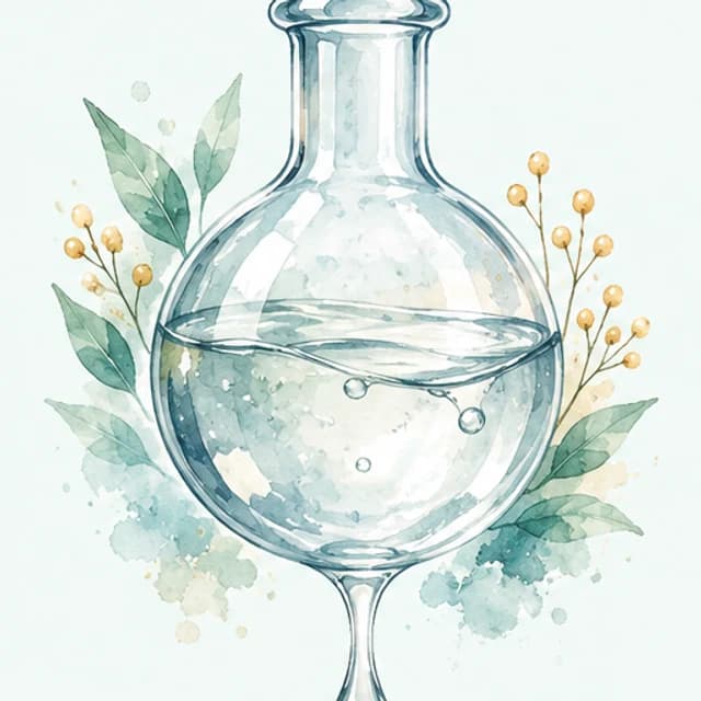 Glycerin: กลีเซอรินผสมกับน้ำได้ดี