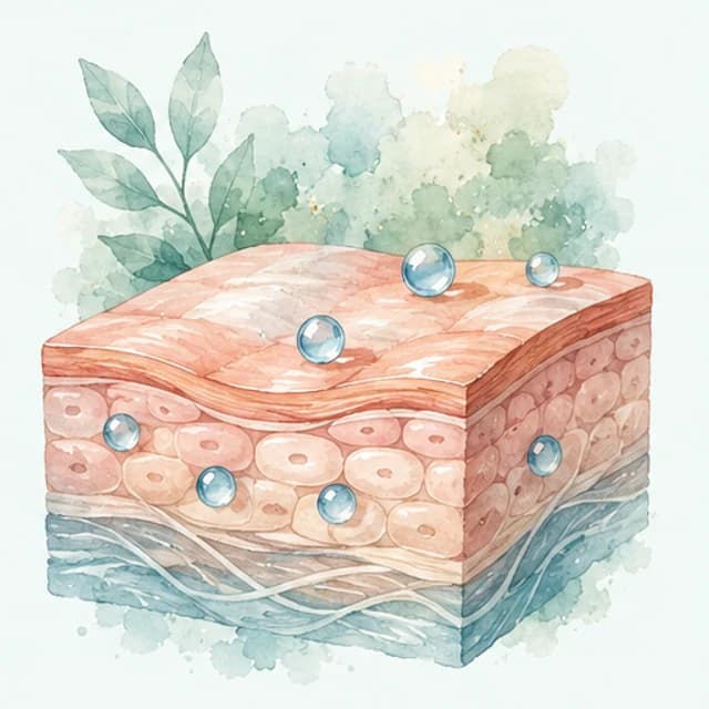 Glycerin: เสริมสัมผัสชุ่มชื้นของผิว