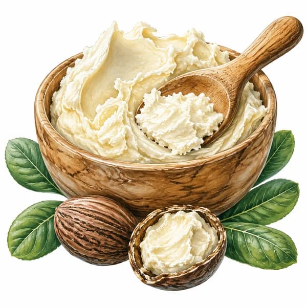Shea Butter: ไขมันเนื้อกึ่งแข็ง