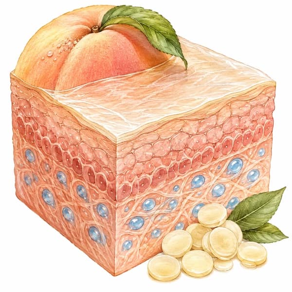 Natural White Beeswax: เกิดชั้นเคลือบบางบนผิว
