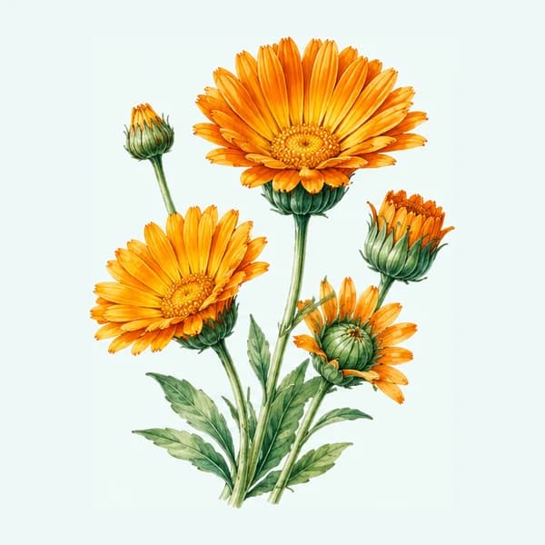 Calendula Extract: ดอกคาเลนดูลา