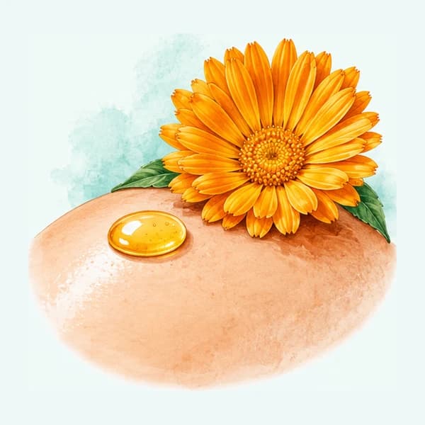 Calendula Extract: ปรับผิวให้นุ่มสบาย